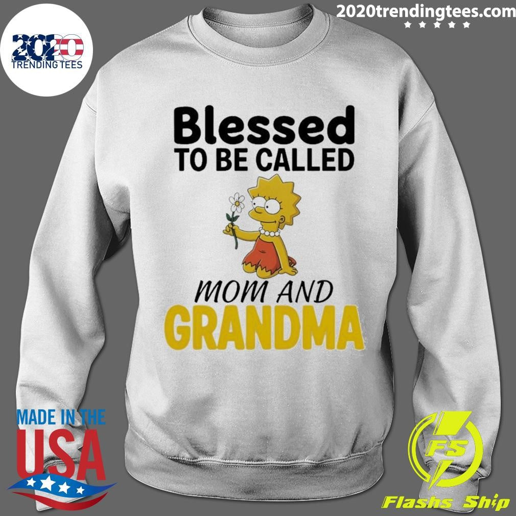 Lisa Blessed To Be Called Mom And Grandma Shirt