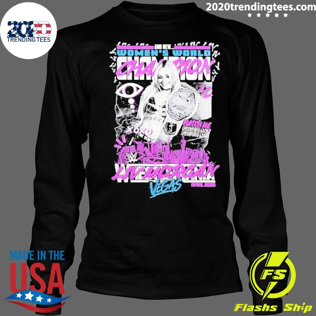 Liv Morgan Women’s World Champion 2026 Vegas Shir