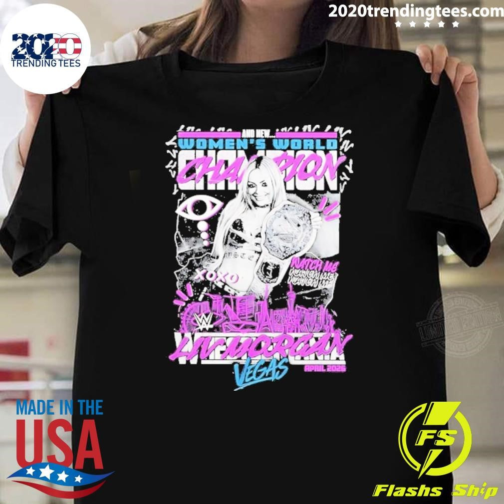 Liv Morgan Women’s World Champion 2026 Vegas Shir