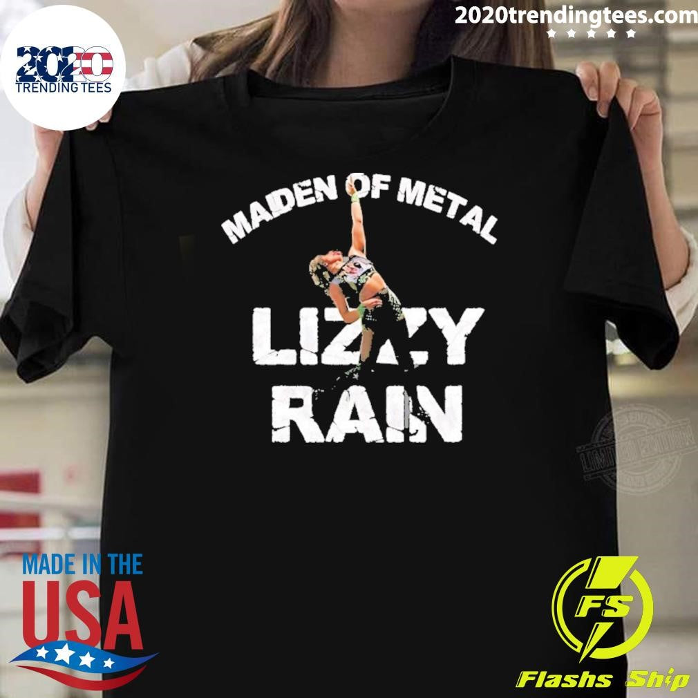 Lizzy Mcalpine Maiden Of Metal Merchandise Concept Shirt
