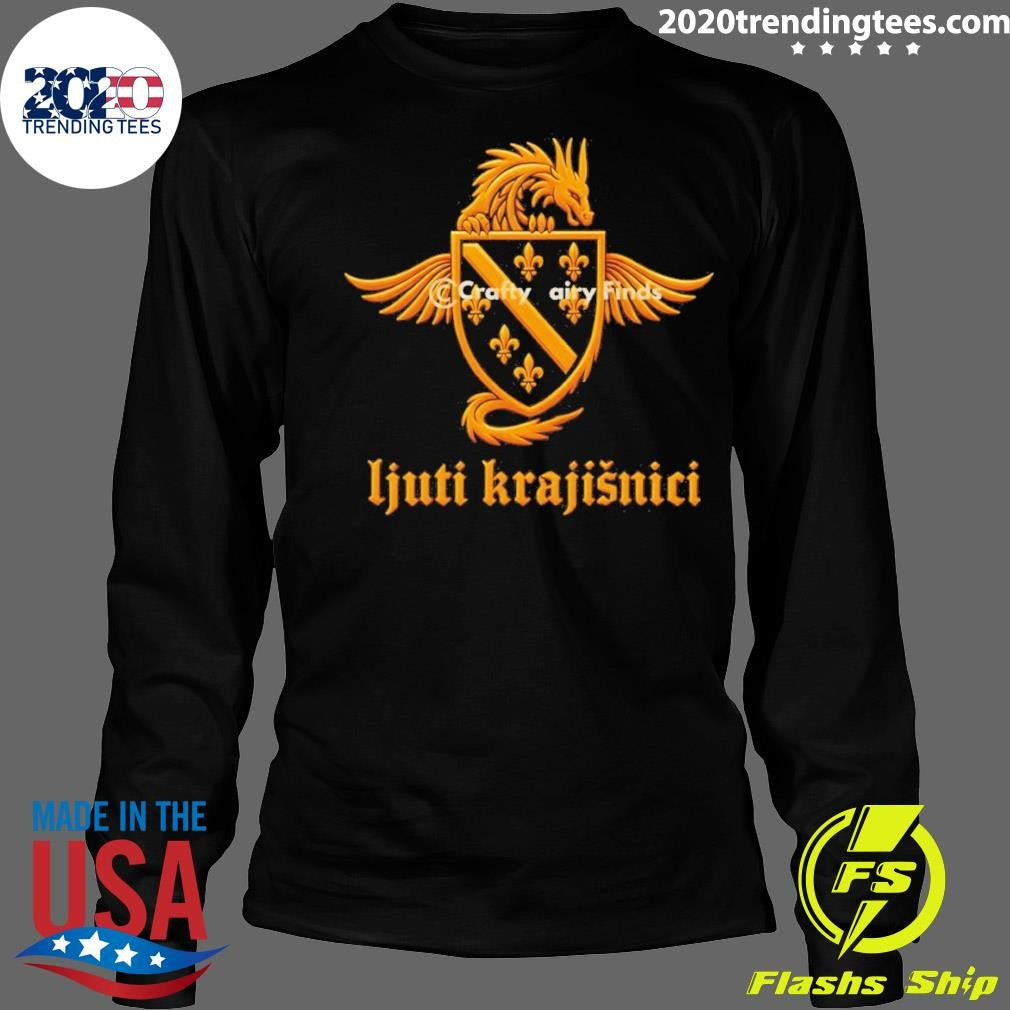 Ljuti Krajisnici Bosnia Dragon Bosnian World Cup 2026 Soccer Shirt