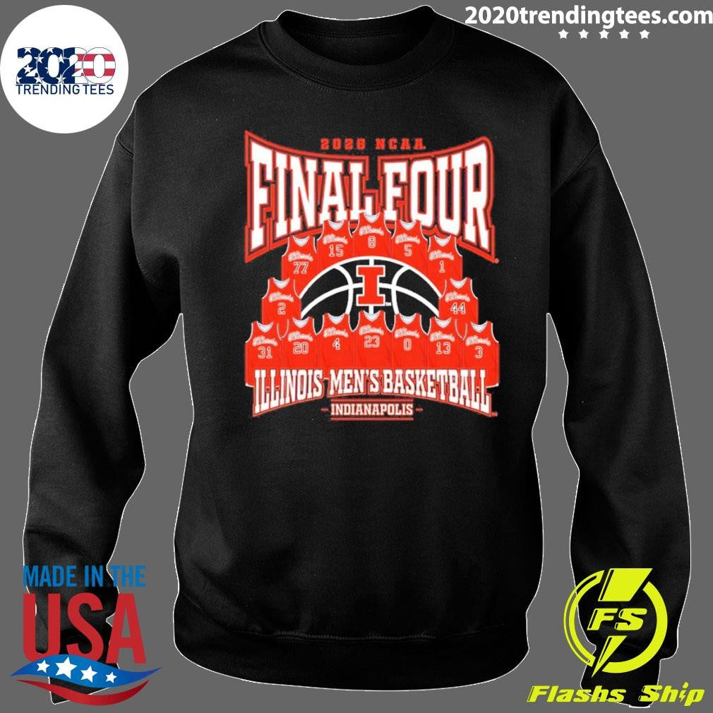 Llinois Fighting Illini 2026 Final Four Ncaa Men’s Basketball Jersey Shirt
