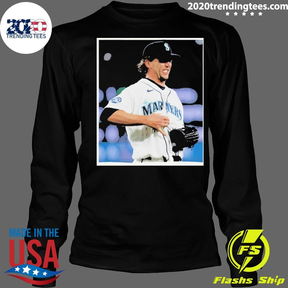 Logan Gilbert Seattle Mariners Mlb All-star Baseball Pitcher Catches Ball In 2026 Photo Shirt
