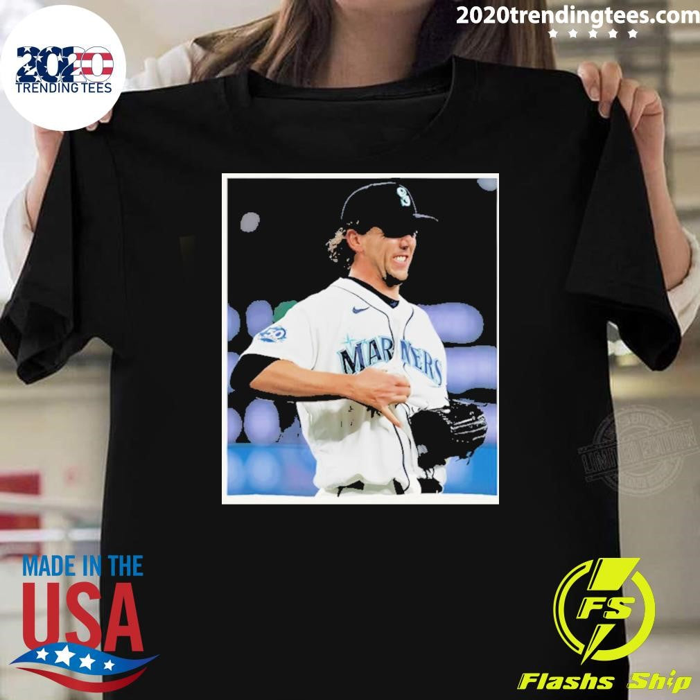 Logan Gilbert Seattle Mariners Mlb All-star Baseball Pitcher Catches Ball In 2026 Photo Shirt