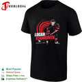 Logan Stankoven NHL Carolina Hurricanes hockey shirt