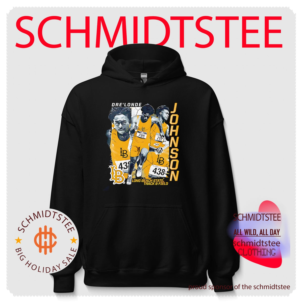 Long Beach State University Dre’londe Johnson vintage shirt