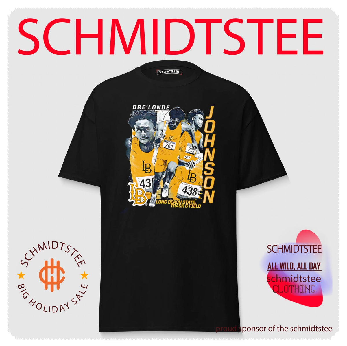 Long Beach State University Dre’londe Johnson vintage shirt