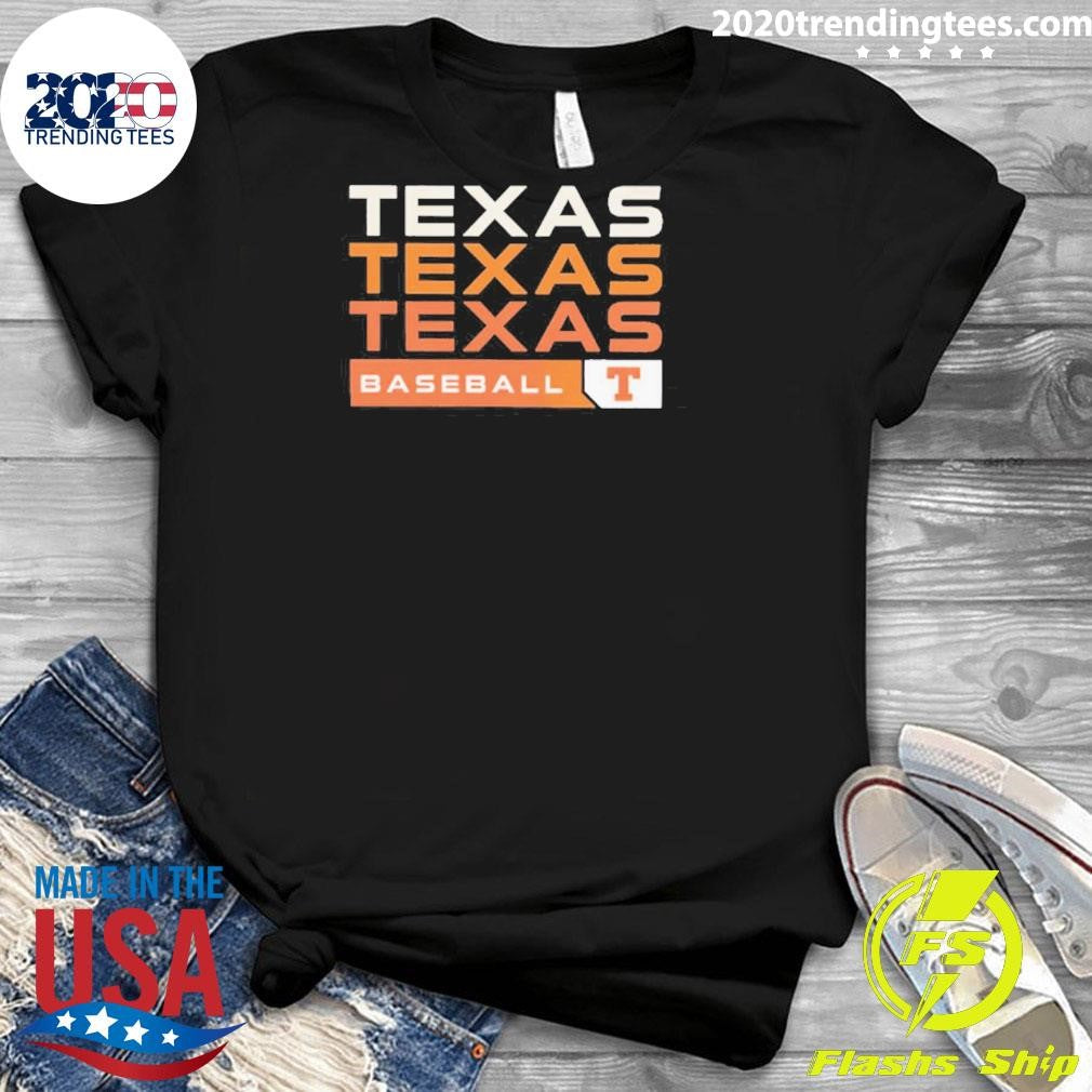 Longhorns College Baseball Hype Tri-blend 2026 Shirt