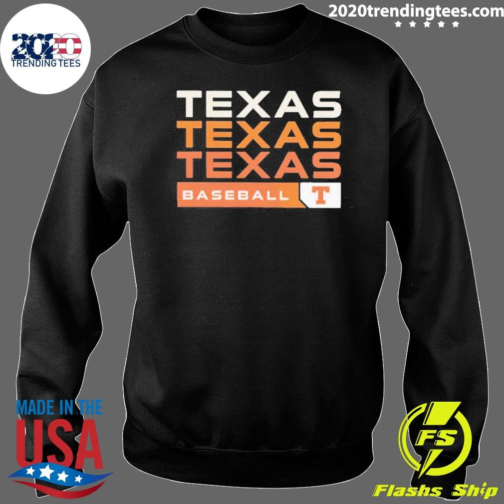 Longhorns College Baseball Hype Tri-blend 2026 Shirt