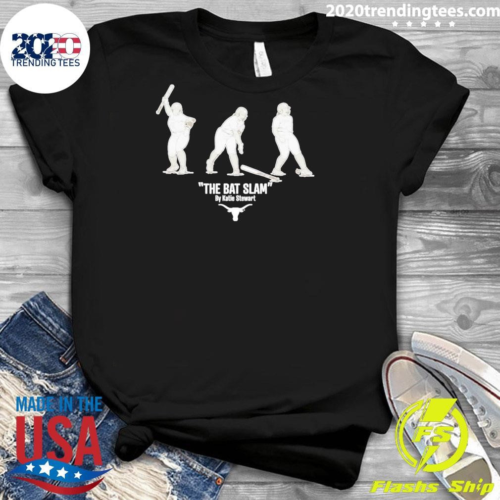 Longhorns Softball Katie Stewart The Bat Slam Shirt