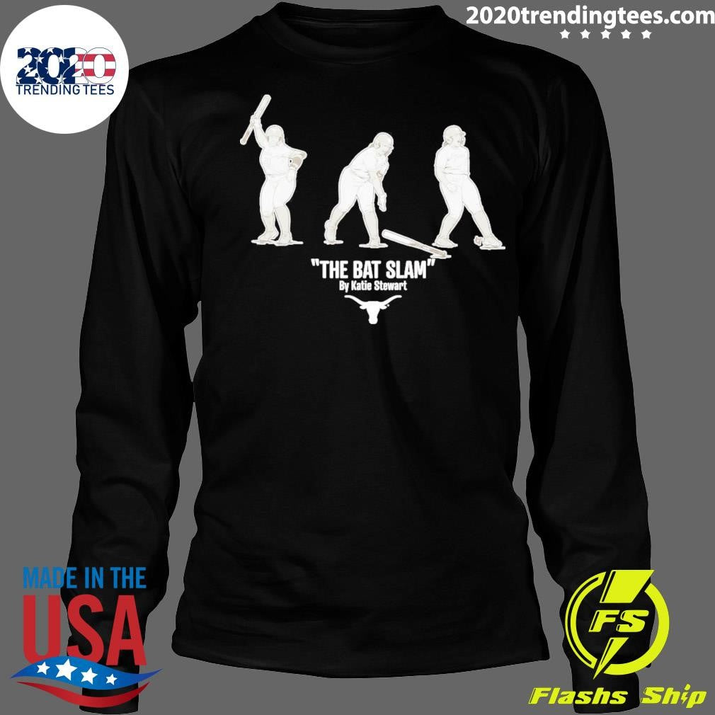 Longhorns Softball Katie Stewart The Bat Slam Shirt