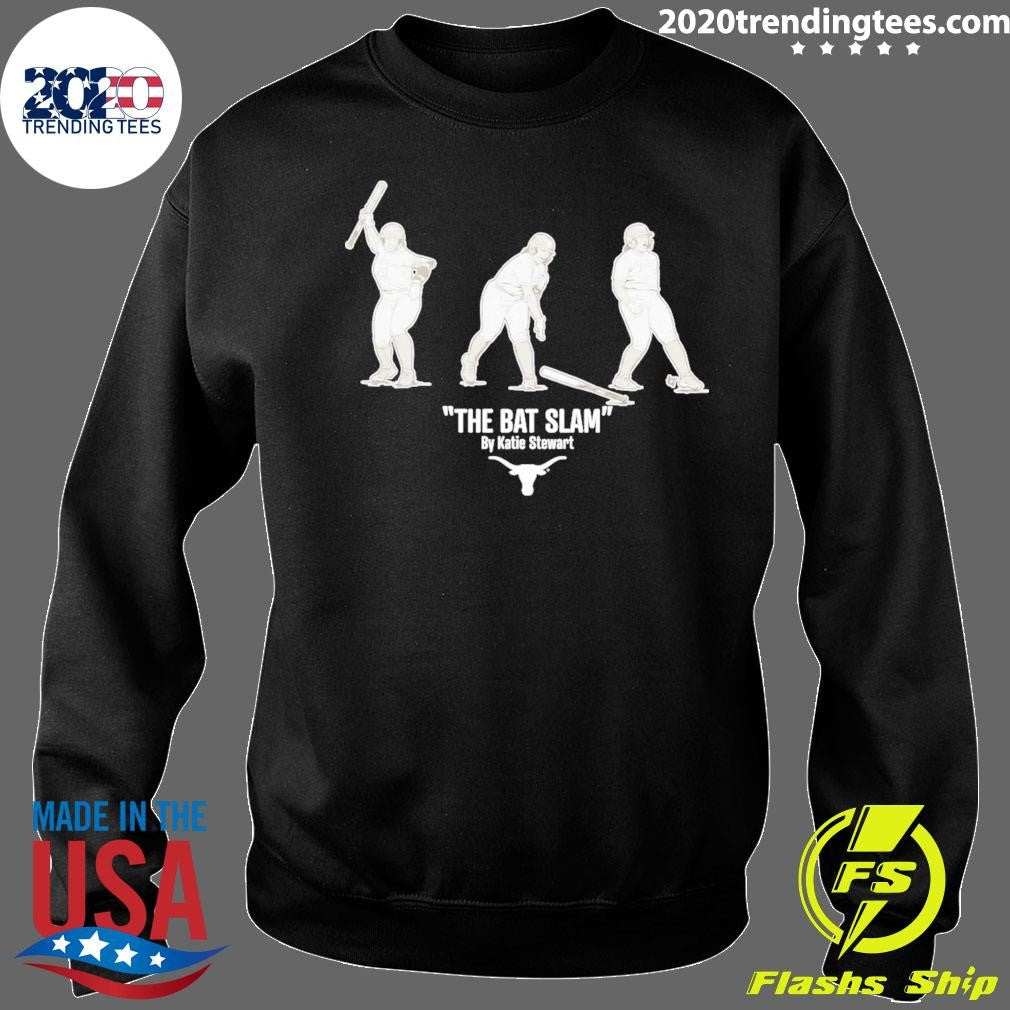 Longhorns Softball Katie Stewart The Bat Slam Shirt