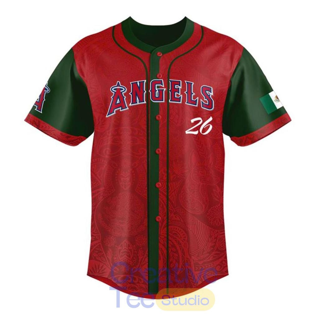 Los Angeles Angels 2026 Mexican Heritage Special Baseball Jersey