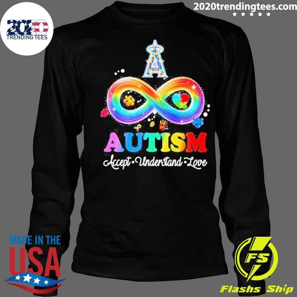 Los Angeles Autism Accept Understand Love Awareness 2026 Pride Shirt
