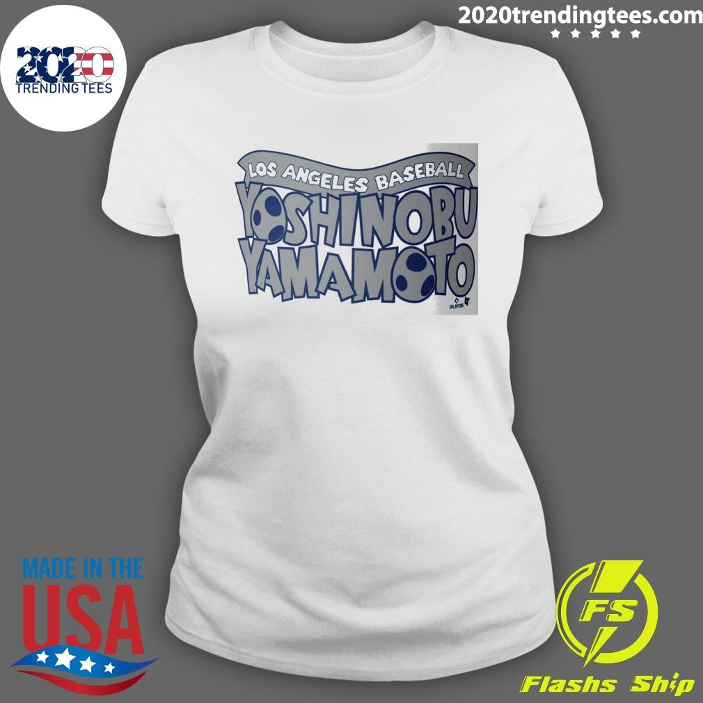 Los Angeles Baseball Dodgers Yoshinobu Yamamoto World Shirt