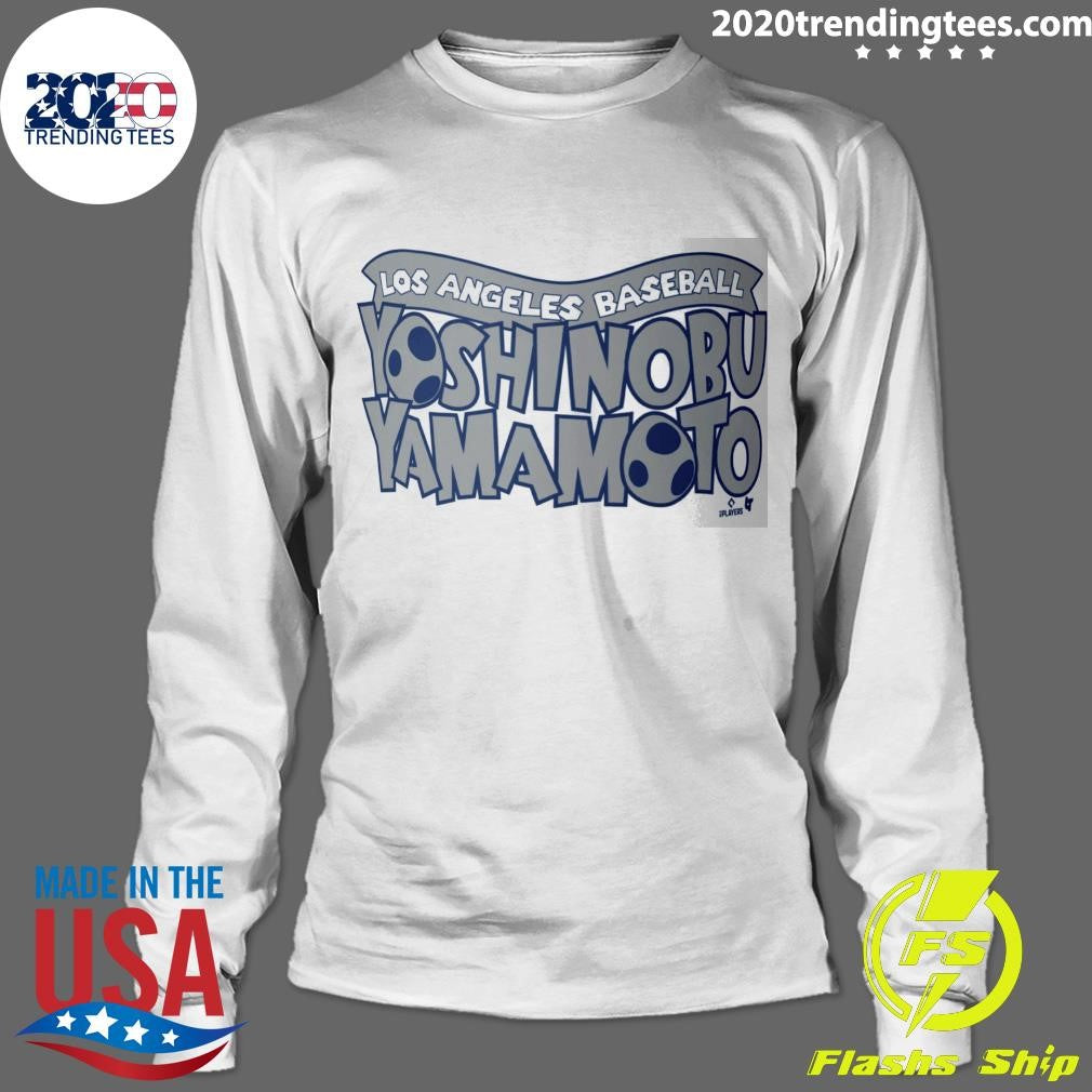 Los Angeles Baseball Dodgers Yoshinobu Yamamoto World Shirt