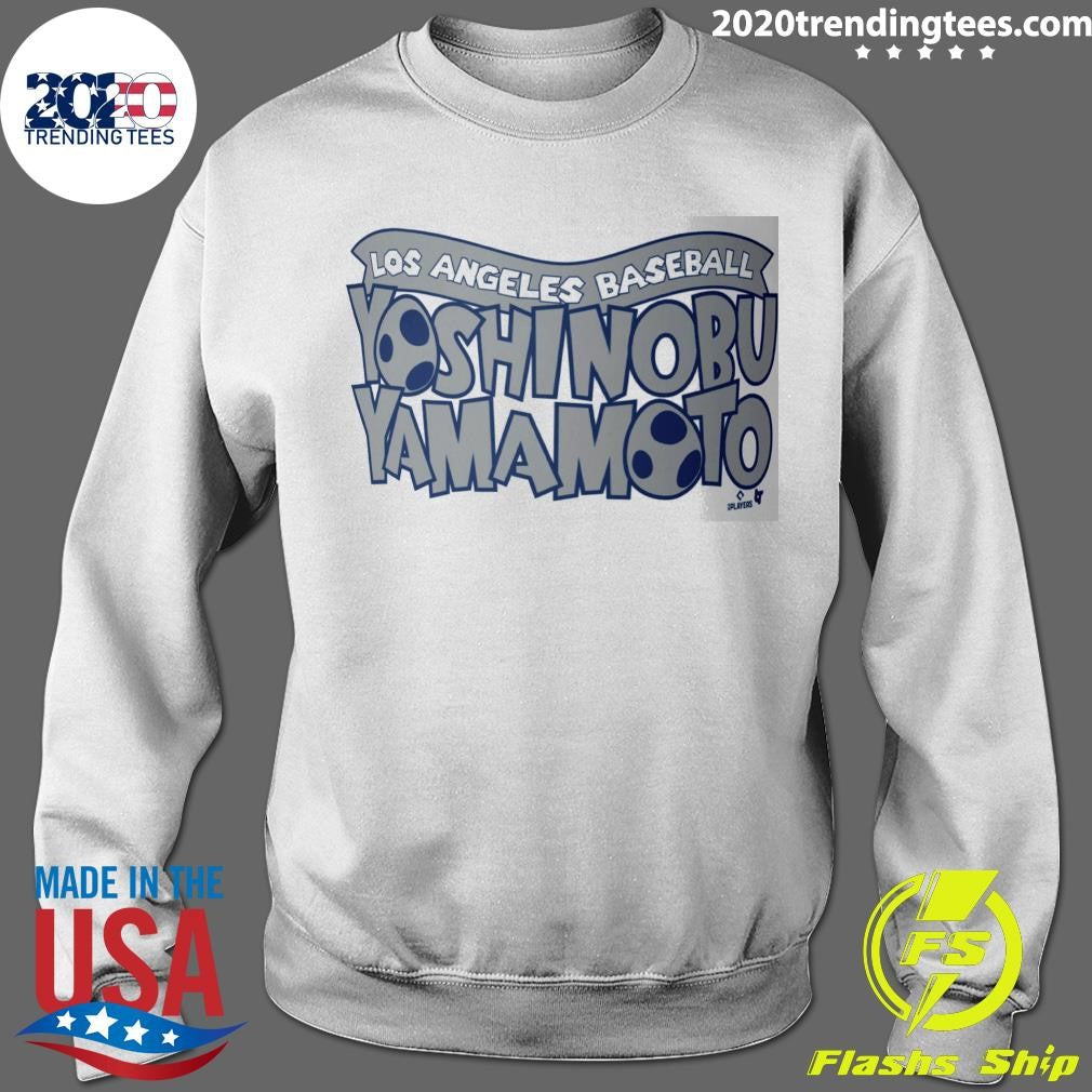 Los Angeles Baseball Dodgers Yoshinobu Yamamoto World Shirt