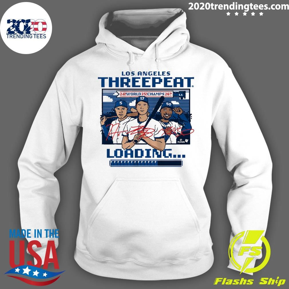 Los Angeles Baseball Threepeat Loading World Champs 2026 Shirt