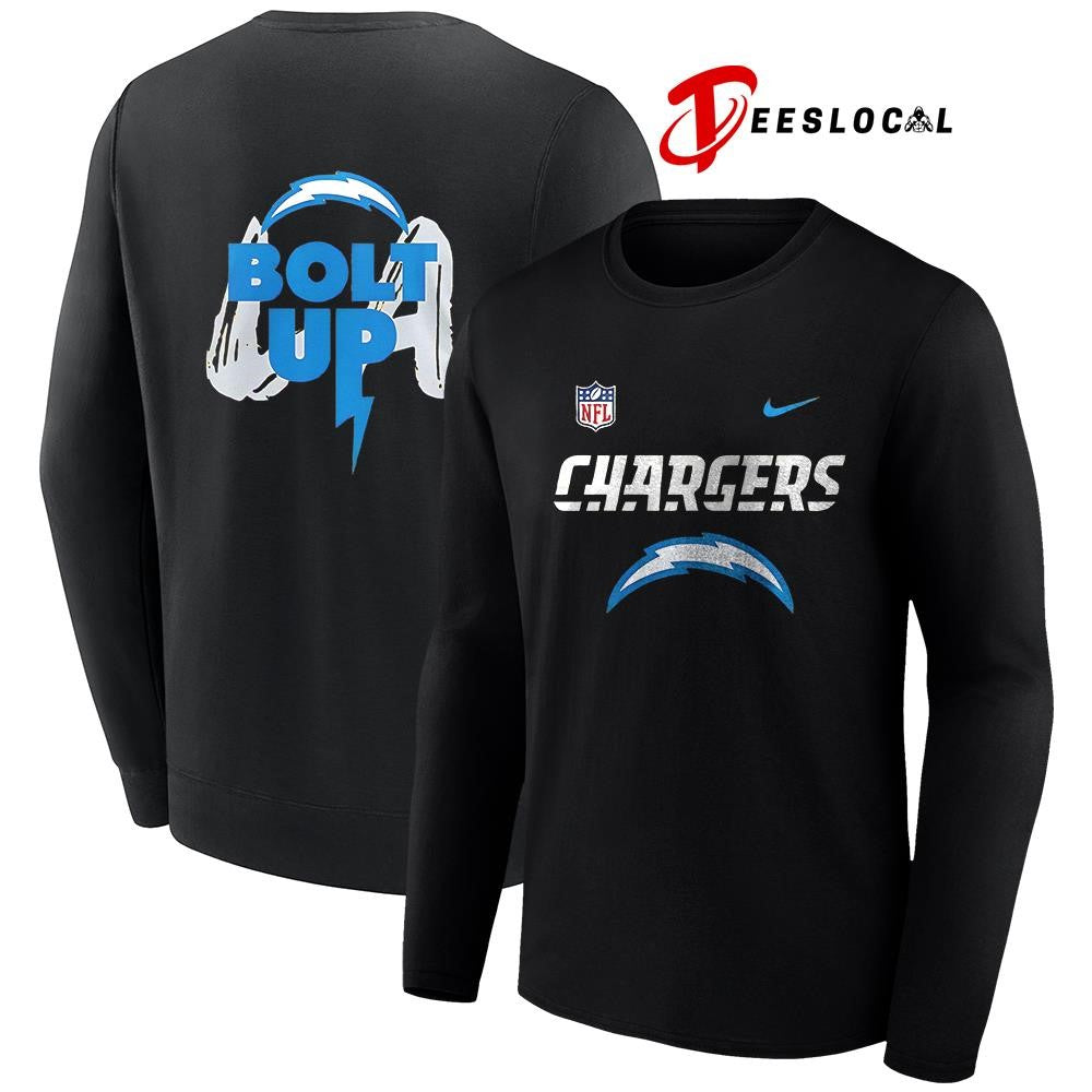 Los Angeles Chargers Charger power bolt up shirt