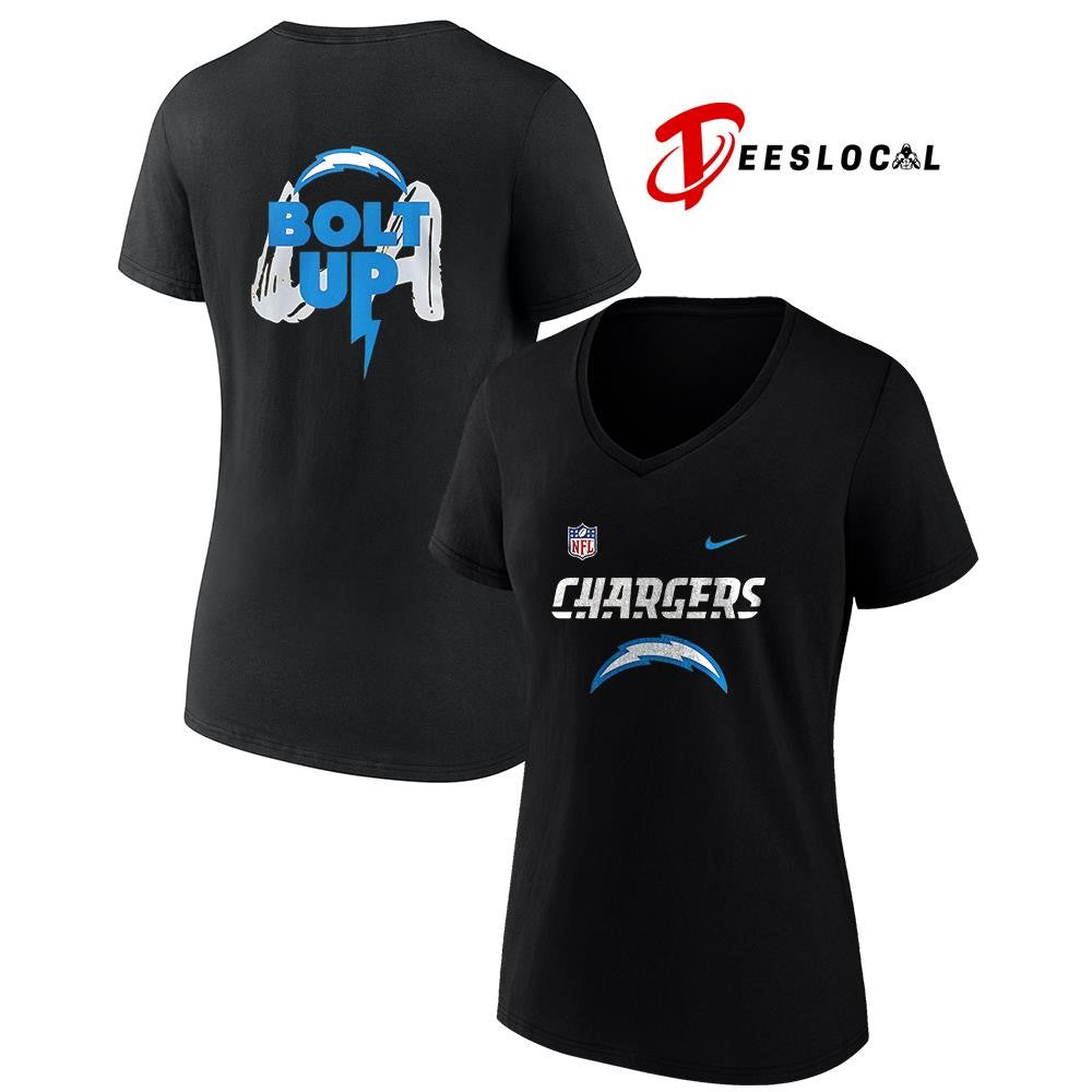 Los Angeles Chargers Charger power bolt up shirt