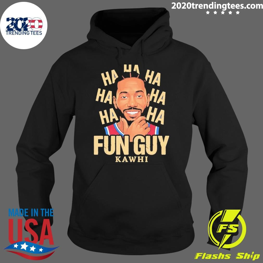 Los Angeles Clippers Kawhi Leonard Fun Guy Hahaha Cartoon Shirt