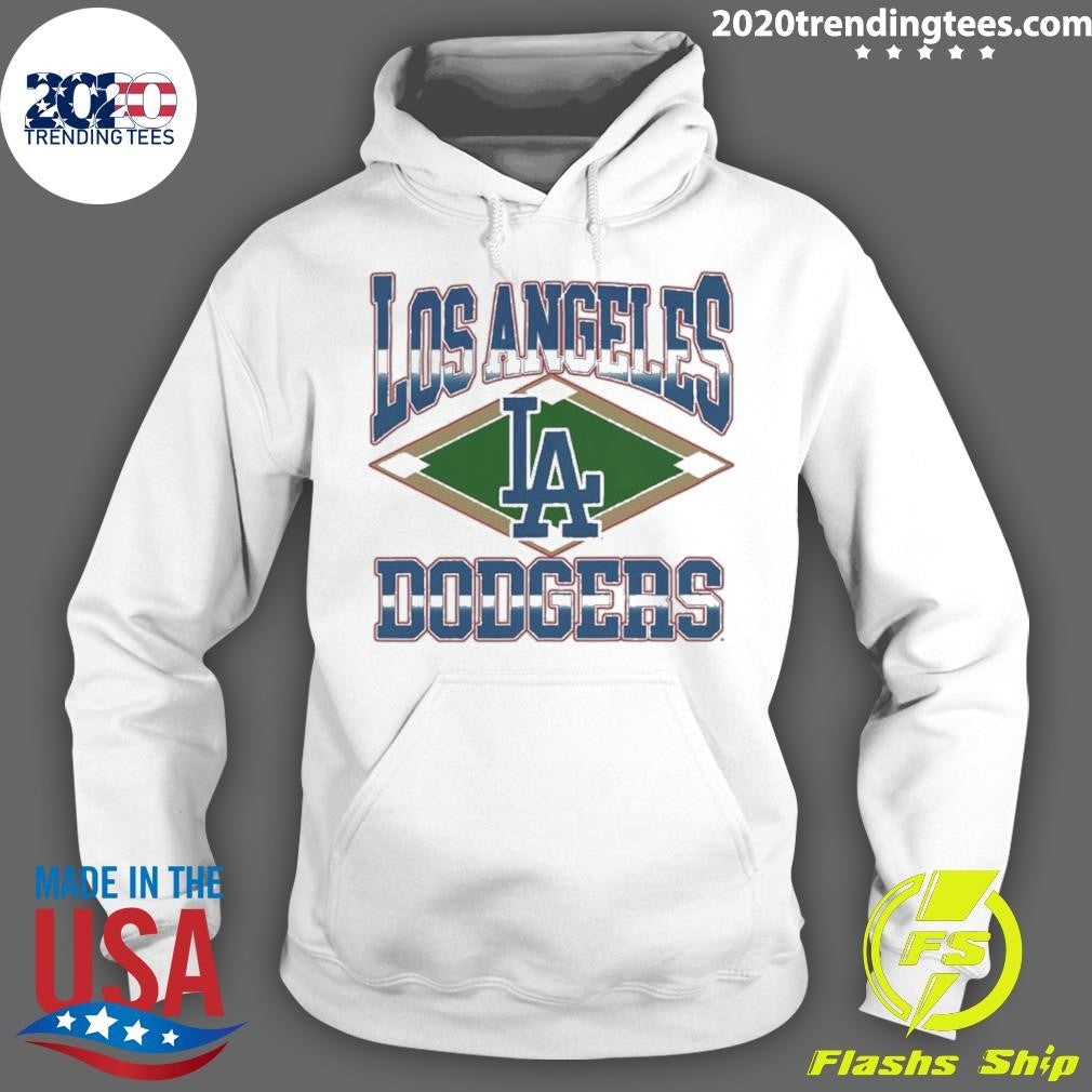 Los Angeles Dodgers Baseball Field Diamond Shirt