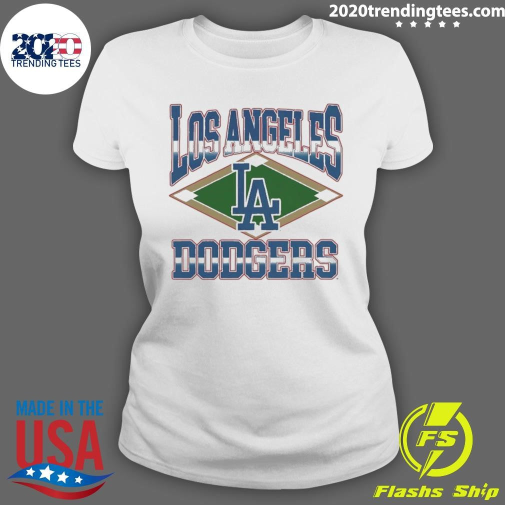 Los Angeles Dodgers Baseball Field Diamond Shirt