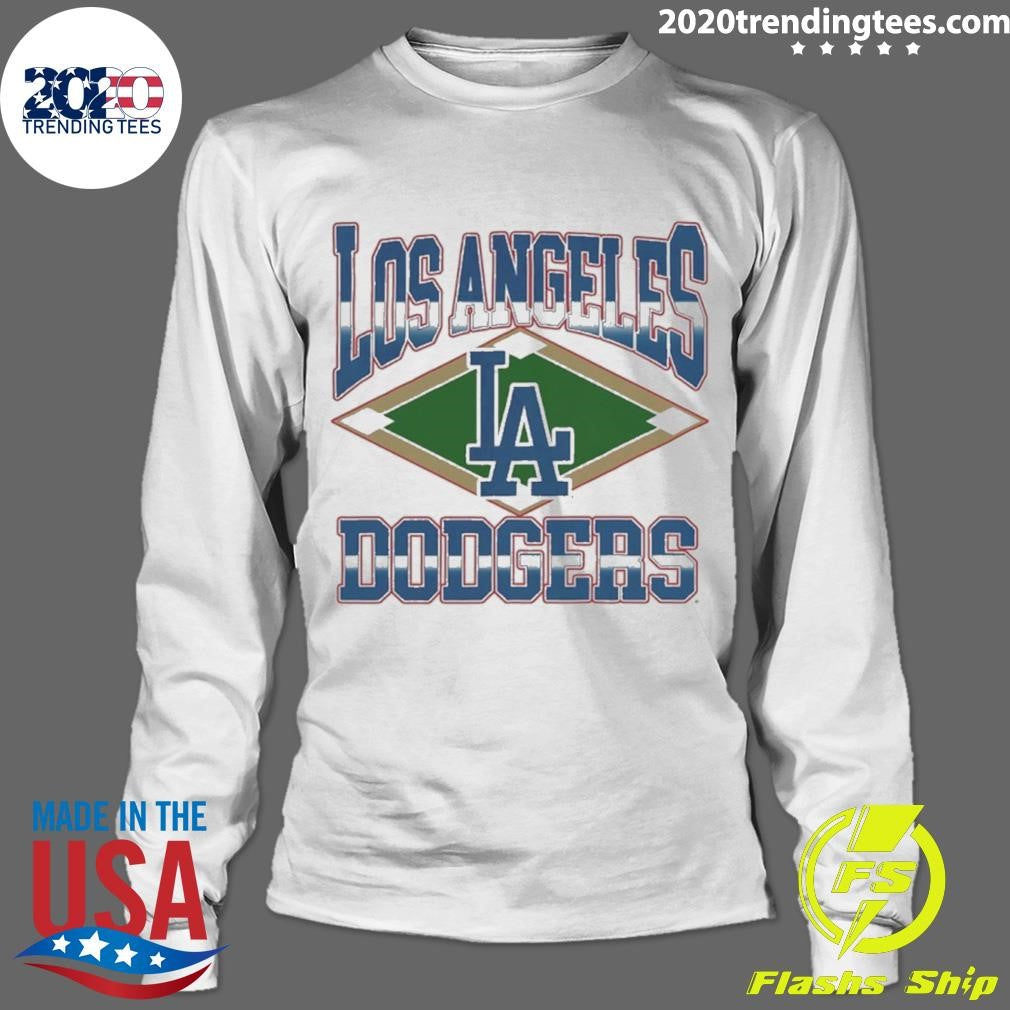 Los Angeles Dodgers Baseball Field Diamond Shirt