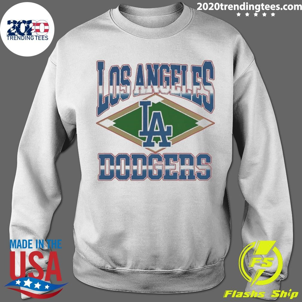 Los Angeles Dodgers Baseball Field Diamond Shirt