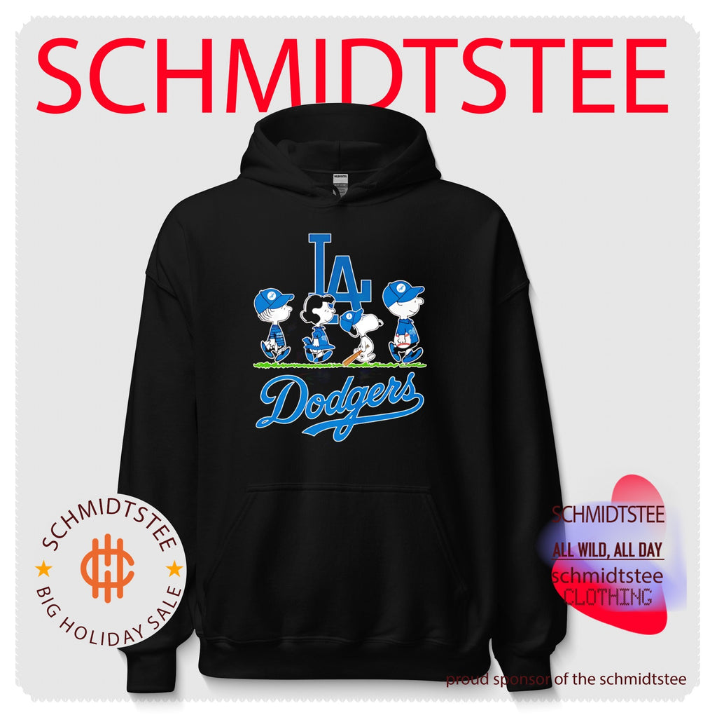 Los Angeles Dodgers Baseball Peanuts Abbey Road shirt