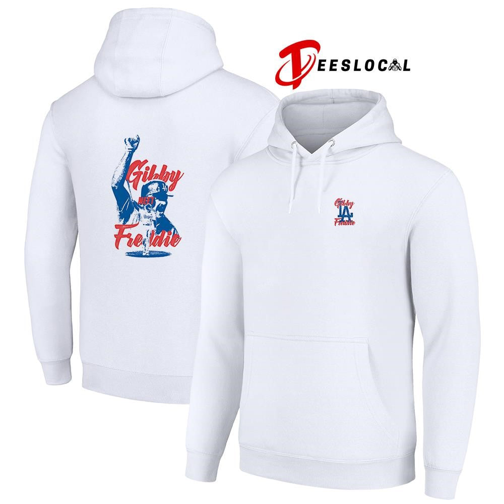 Los Angeles Dodgers Gibby meet Freddie graphic shirt