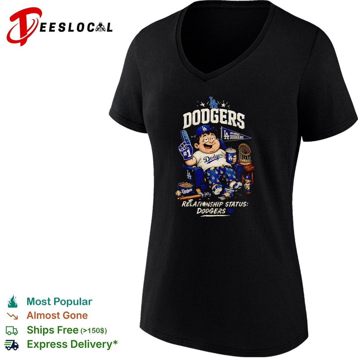 Los Angeles Dodgers Relationship Status Dodgers Championship MLB shirt