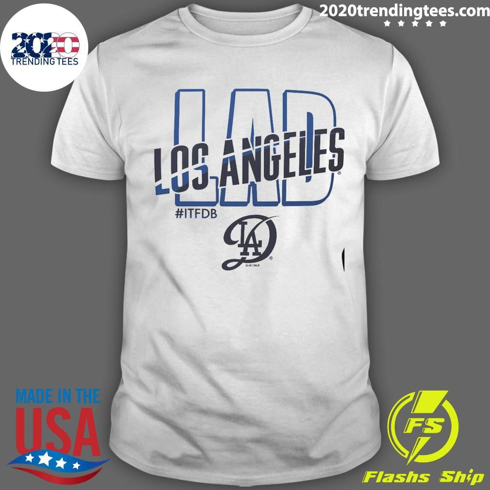 Los Angeles Dodgers Starter City Connect Abbreviation World Series Champions Shirt