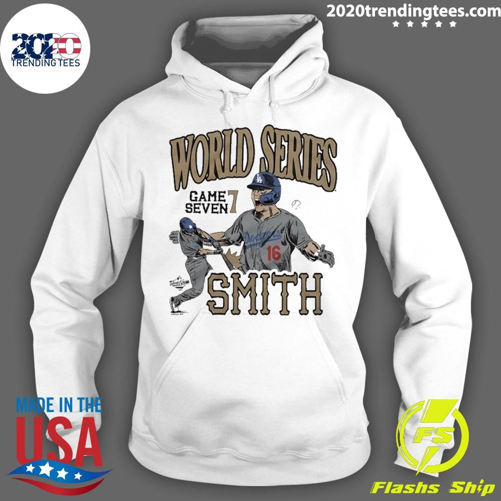 Los Angeles Dodgers Will Smith 2026 Gold Collection Game Seven Shirt