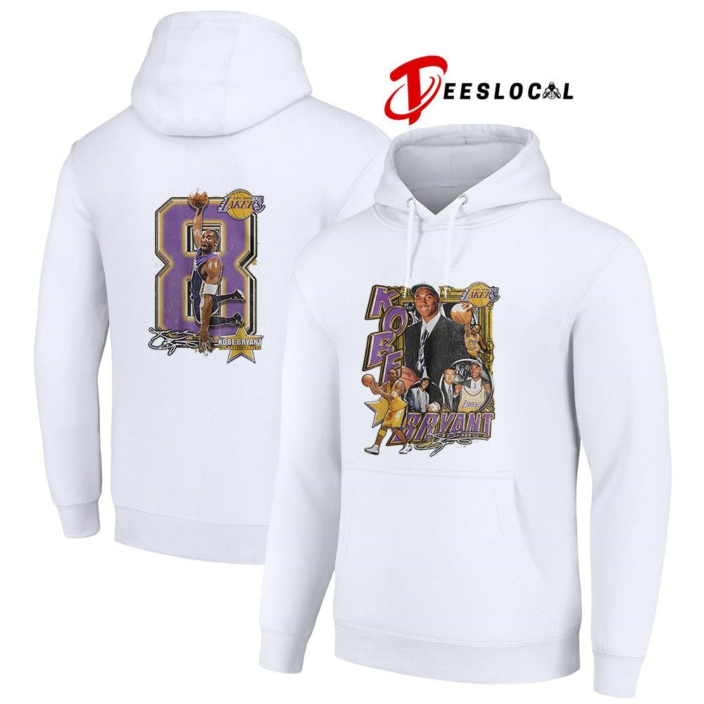 Los Angeles Lakers Kobe Bryant 8 signature pose shirt