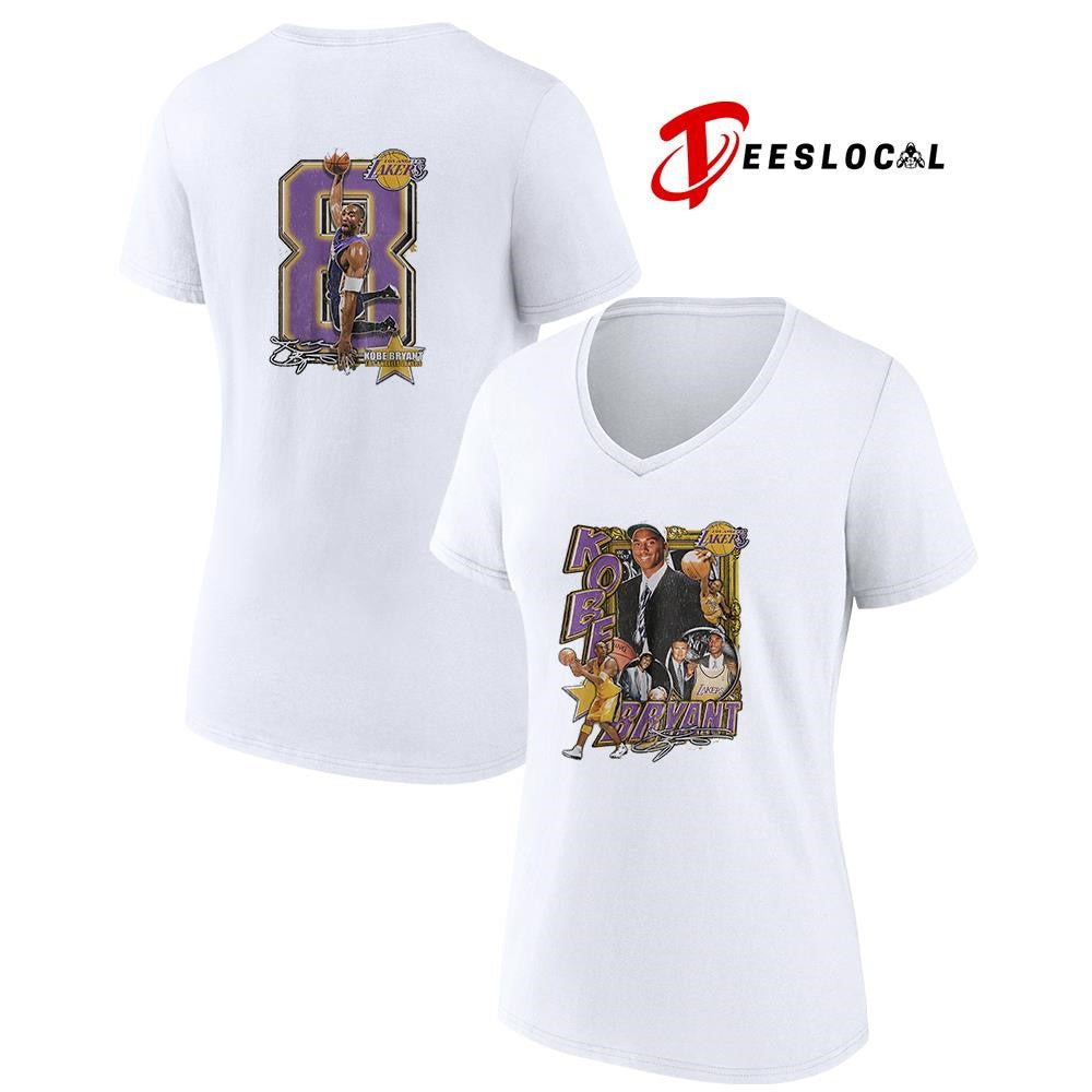 Los Angeles Lakers Kobe Bryant 8 signature pose shirt