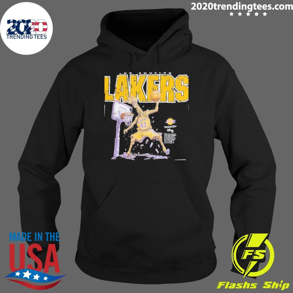 Los Angeles Lakers Mitchell & Ness x LRG Wild Art Shirt