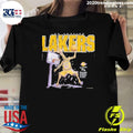 Los Angeles Lakers Mitchell & Ness x LRG Wild Art Shirt