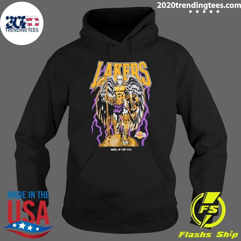 Los Angeles Lakers Warren Lotas Angel of the City Shirt