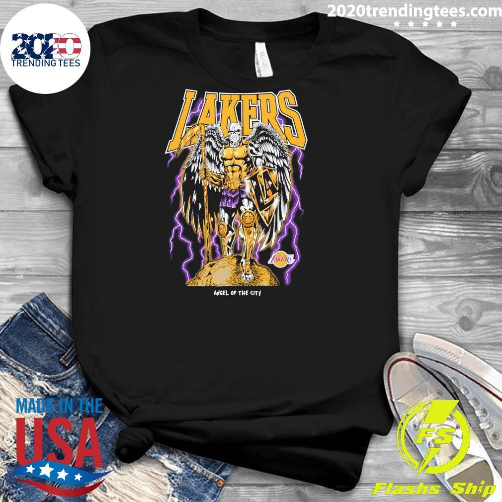Los Angeles Lakers Warren Lotas Angel of the City Shirt