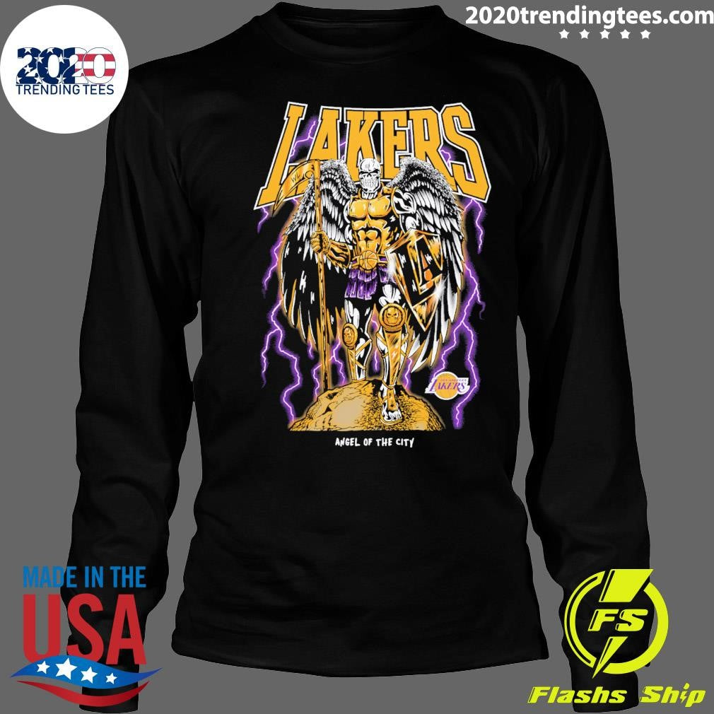 Los Angeles Lakers Warren Lotas Angel of the City Shirt