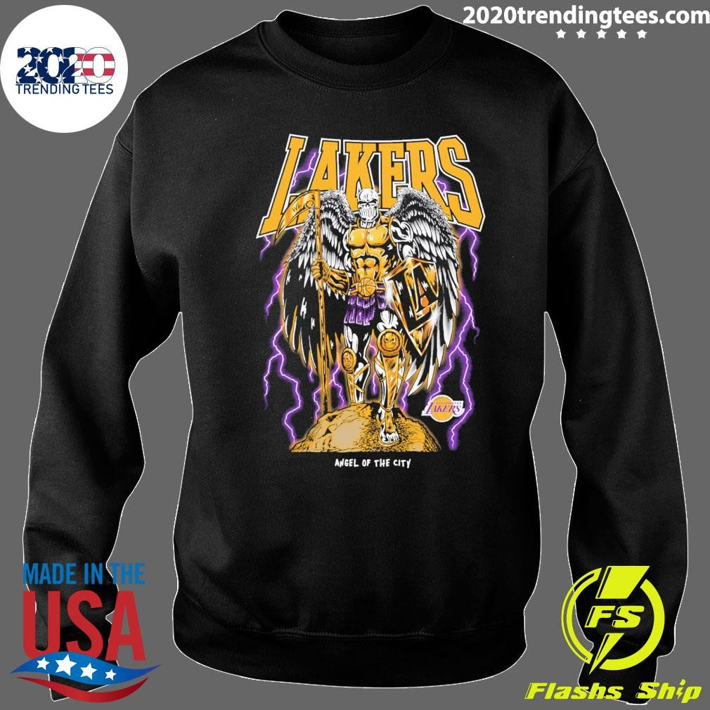 Los Angeles Lakers Warren Lotas Angel of the City Shirt