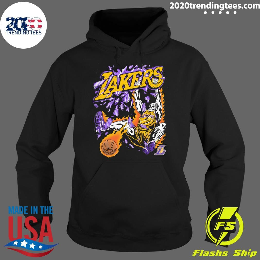 Los Angeles Lakers Warren Lotas Slam Dunk Shirt