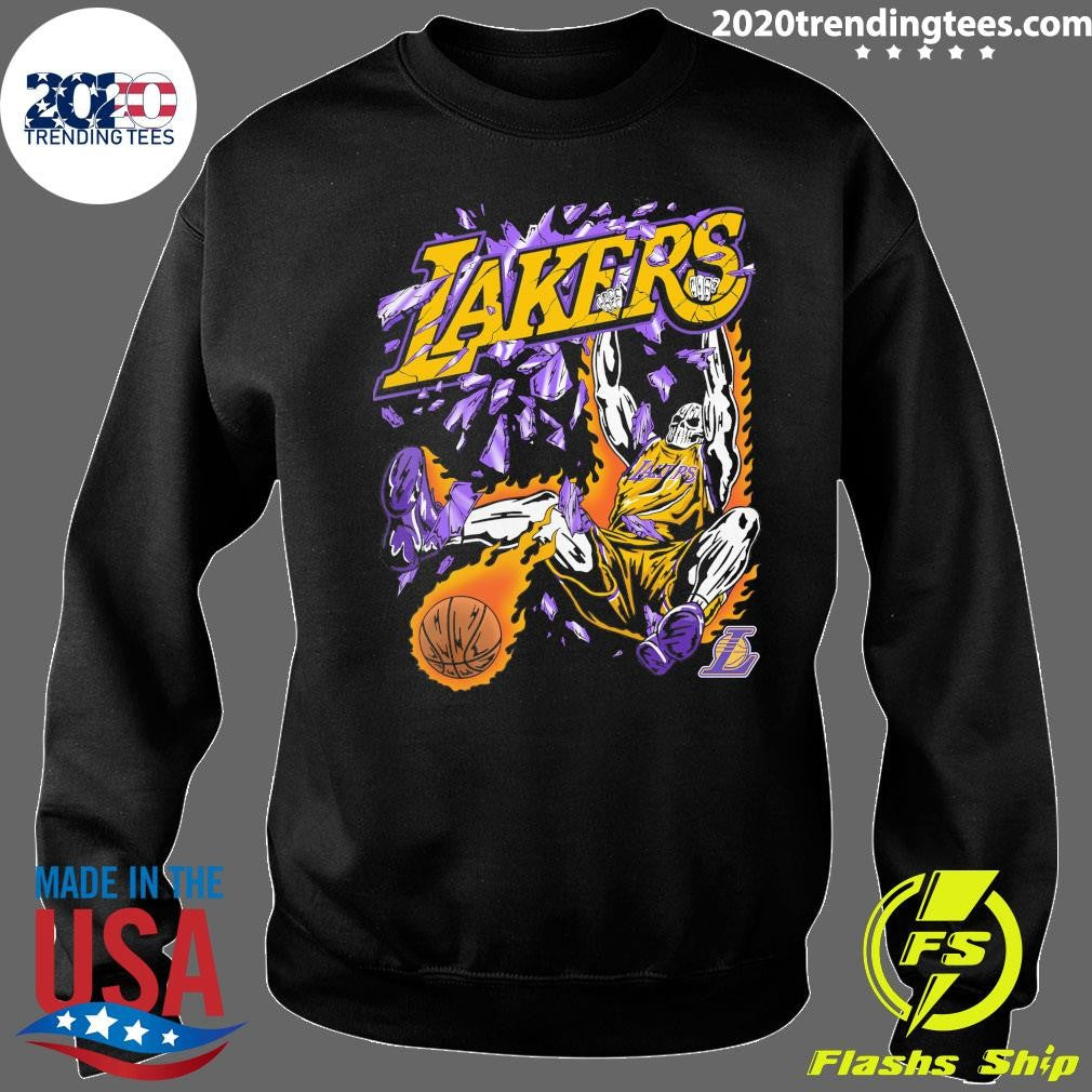 Los Angeles Lakers Warren Lotas Slam Dunk Shirt