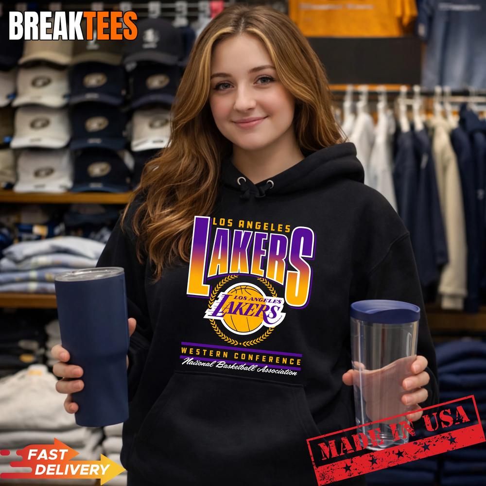 Los Angeles Lakers Western Conference NBA Graphic T-Shirt