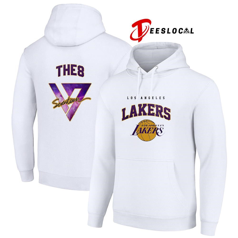 Los Angeles Lakers x Seventeen The 8 world tour shirt
