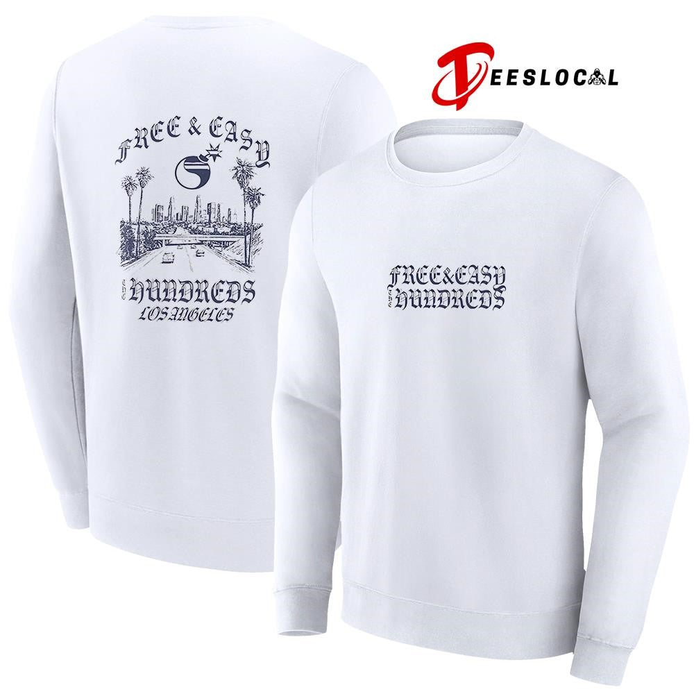 Los Angeles The Hundreds free and easy freeway graphic shirt