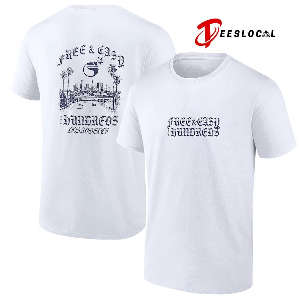 Los Angeles The Hundreds free and easy freeway graphic shirt