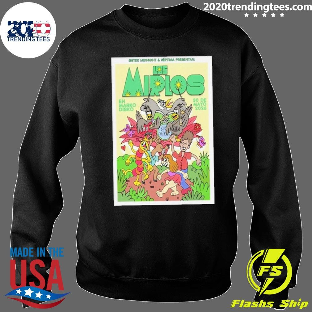 Los Mirlos May 30 2026, Tijuana B.C Poster Shirt