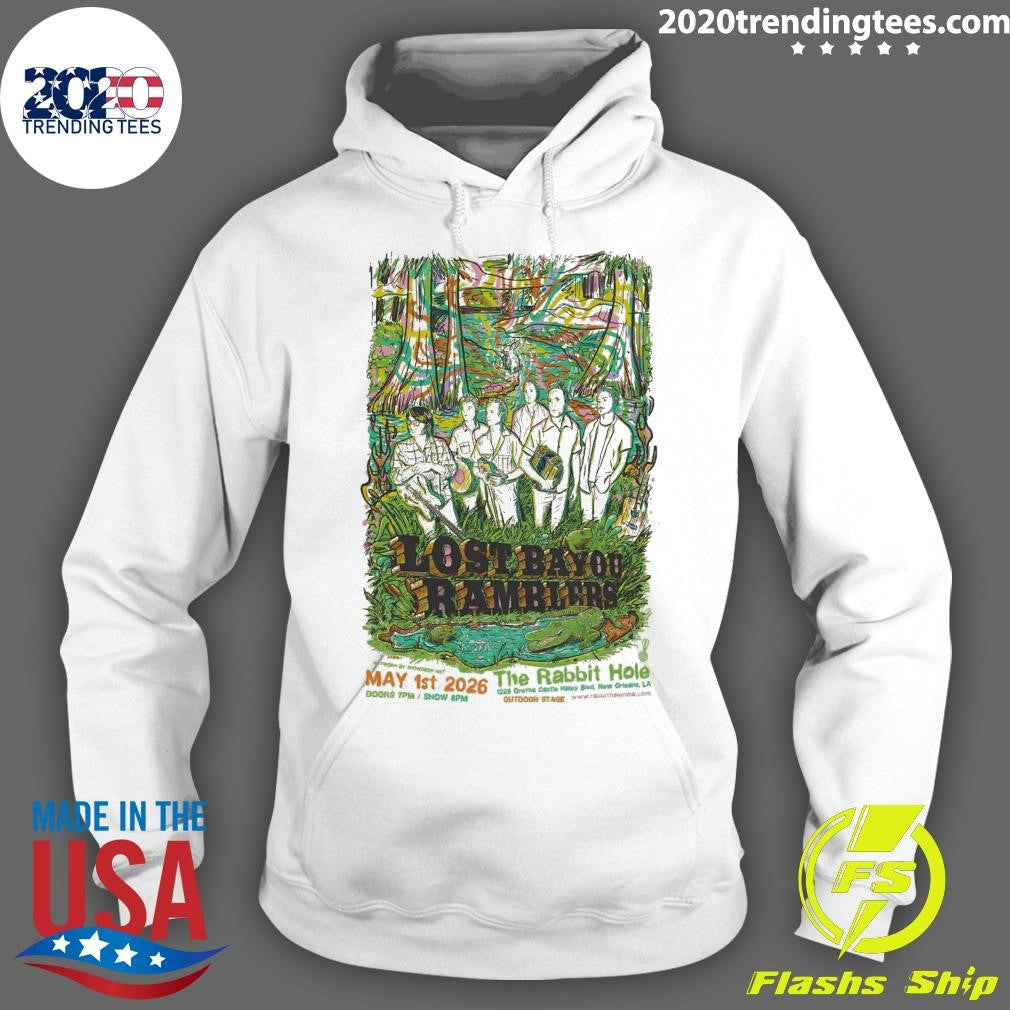 Lost Bayou Ramblers New Orleans LA May 1st 2026 Shirt